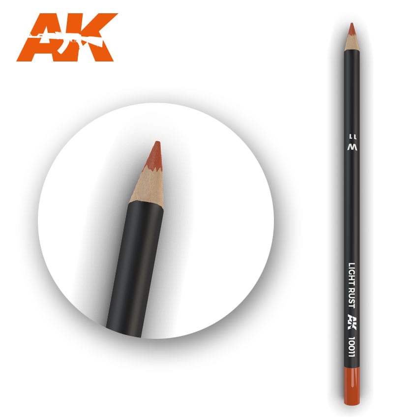 AK 10011 - Light Rust Weathering Pencil