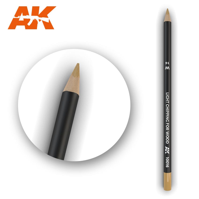 AK 10016 - Light Chipping for Wood Weathering Pencil