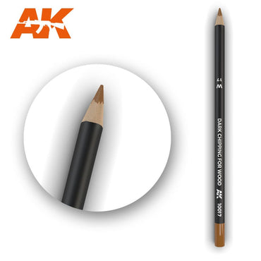 AK 10017 - Dark Chipping for Wood Weathering Pencil