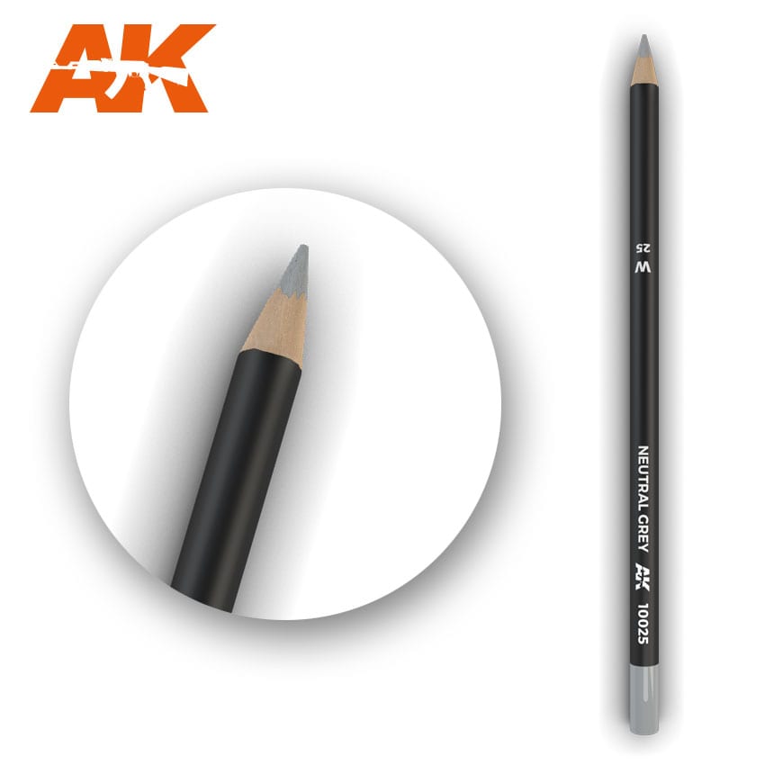 AK 10025 - Neutral Grey Weathering Pencil