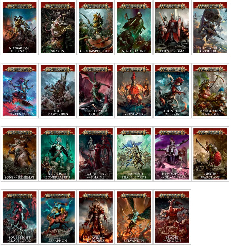 Age of Sigmar: Faction Pack Cards