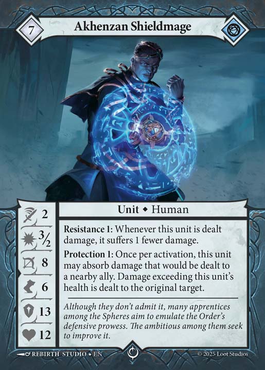 Malediction: Akhenzan Shieldmage