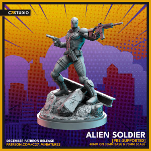 C27 - Alien Soldier | Agent Venom