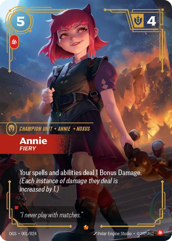 Annie - Fiery [Proving Grounds]