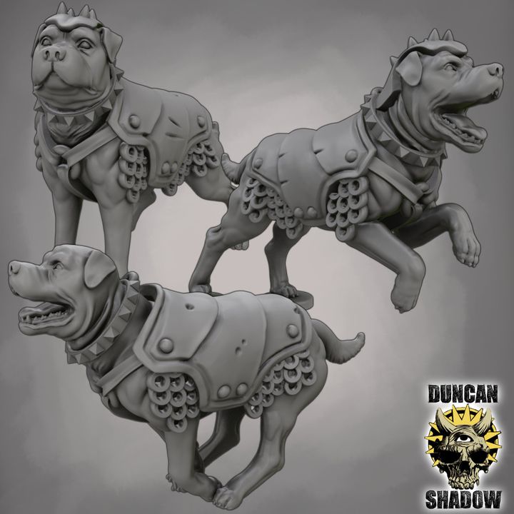 Duncan Shadow - Armoured Dogs 3-pack