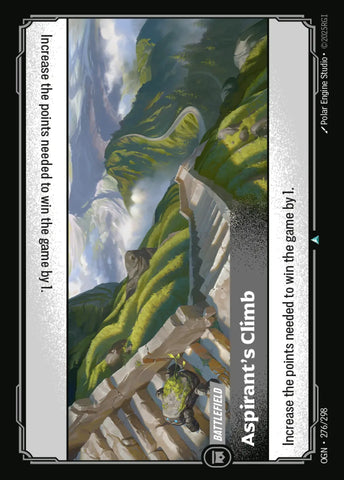 Aspirant's Climb [Origins]