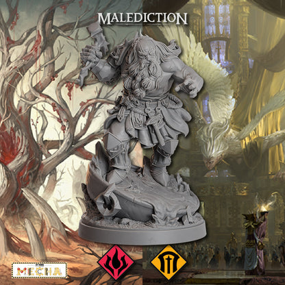 Malediction | Order/Primal: Auric Evenhand ALTERNATE SCULPT