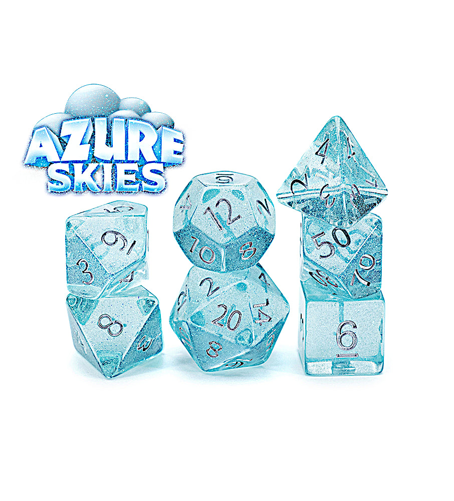 Holographic Dice: Azure Skies