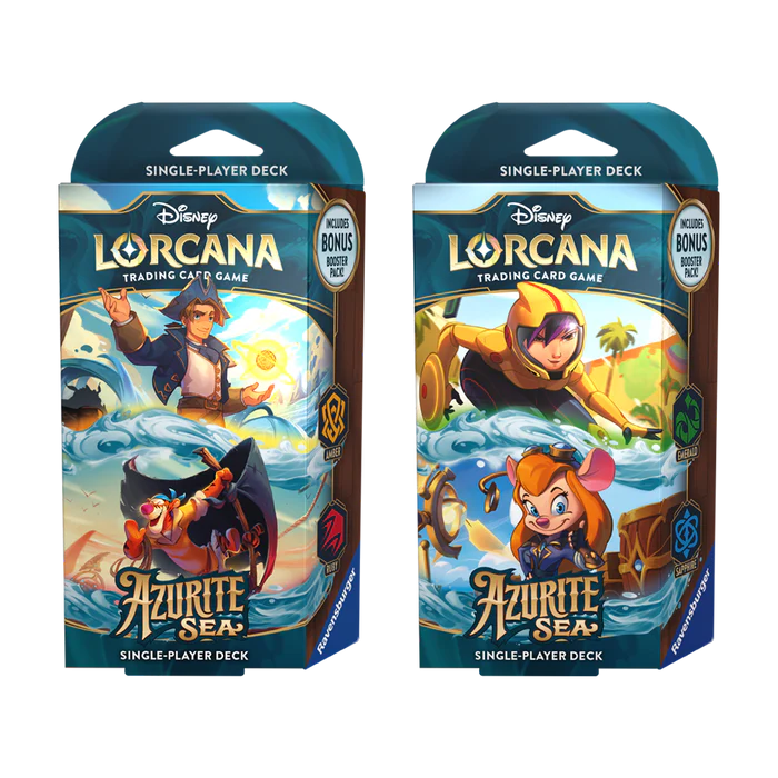 Disney Lorcana: Azurite Sea - Starter Decks