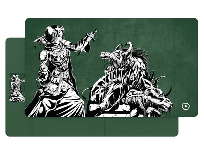 Heavy Play: ETB Playmat Phil Stone Art