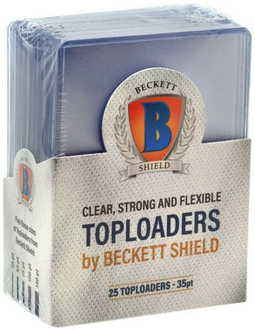 Beckett Shield: Toploaders 25x35pt