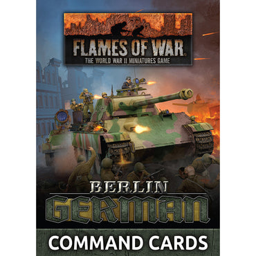 Flames of War: : Berlin German Command Cards