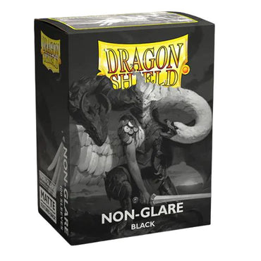 Dragon Shield Matte Non-Glare Sleeve - Black 100ct