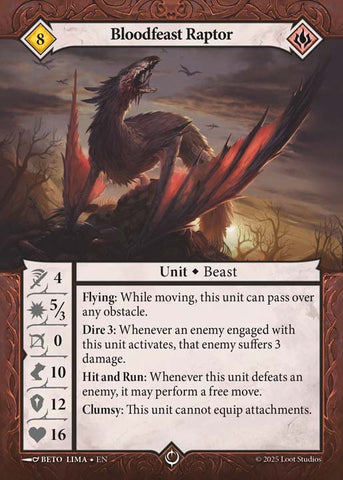 Malediction: Bloodfeast Raptor
