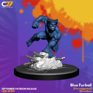 C27 - Blue Furball | Beast