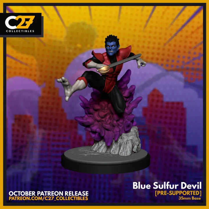 C27 - Blue Sulfur Devil | Nightcrawler