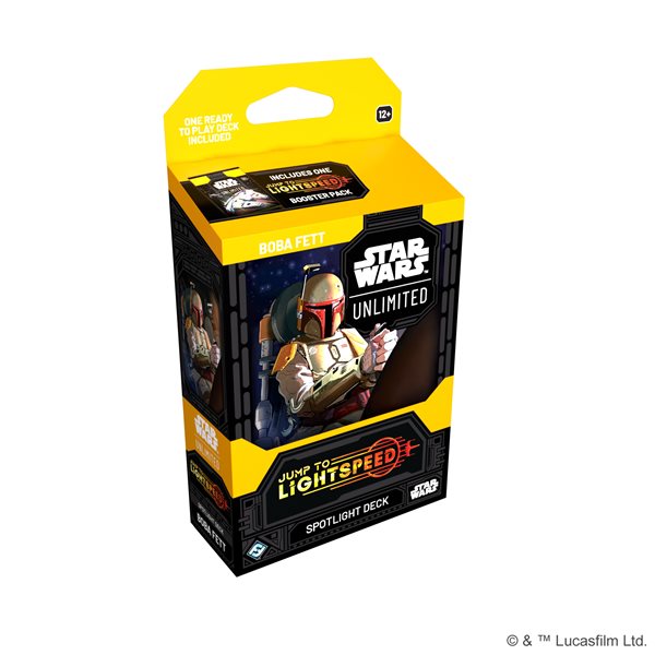 (Pre-Order March 14th) Star Wars Unlimited: Jump to Lightspeed Spotlight Decks