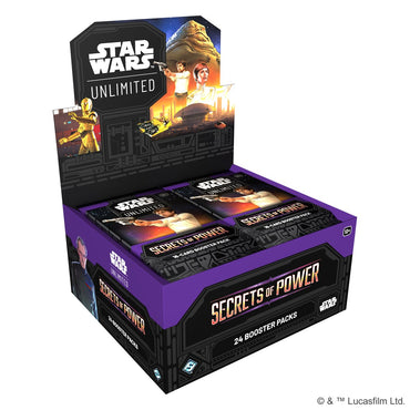 (Pre-Order Nov 7th) Star Wars Unlimited: Secrets of Power Booster Box