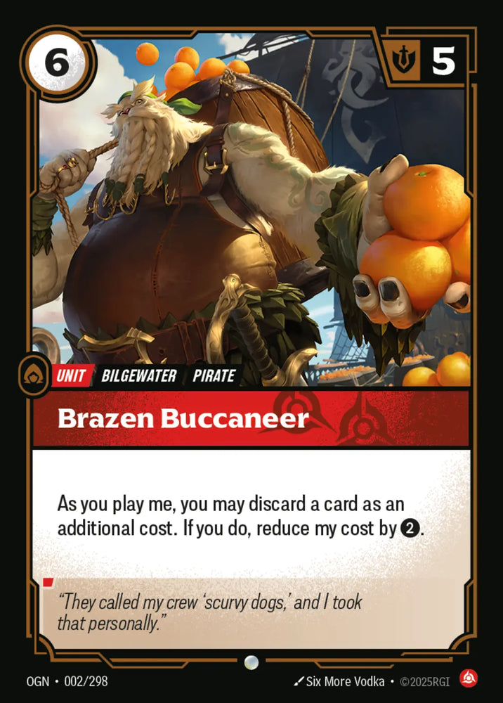Brazen Buccaneer [Origins]