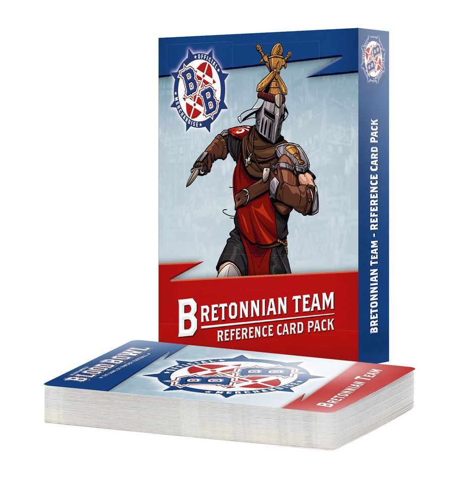 Bloodbowl: Bretonnian Team Reference Card Pack