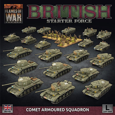 Flames of War: British Comet Armoured Squadron Starter Force