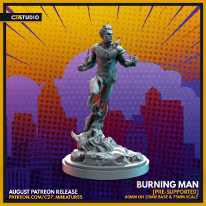 C27 - Burning Man | Human Torch