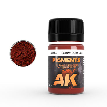 AK Interactive: Burnt Rust Red Pigment