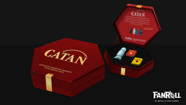 Catan: Premium Gemstone Robber/Dice