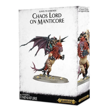 Slaves to Darkness: Chaos Lord On Manticore