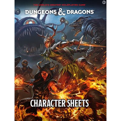 Dungeons & Dragons: Character Sheets 2024 Ed.