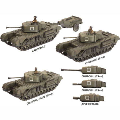 Flames of War: Churchill Armoured Troop