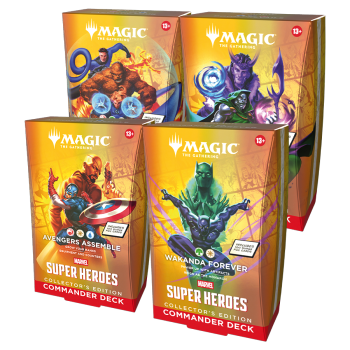 MTG: Marvel Superheroes | Collector Commander Decks