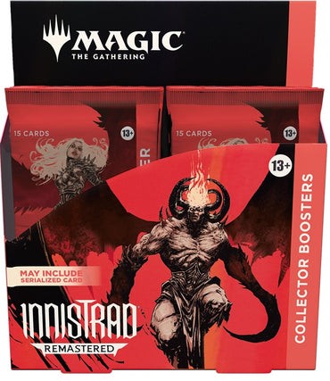 (Pre-Order Jan 24th) Innistrad Remastered - Collector Booster Display