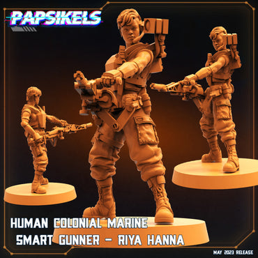 Papsikels - Colonial Marine Smart Gunner Riya Hanna
