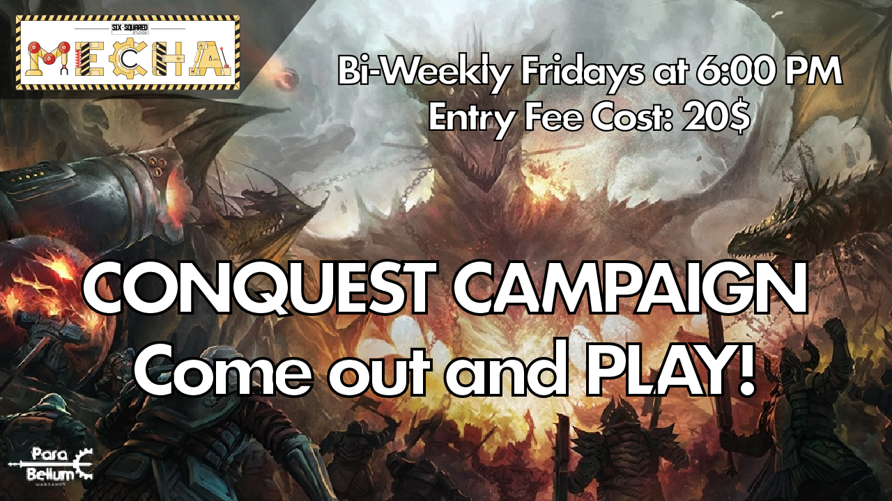 Conquest League Ticket!
