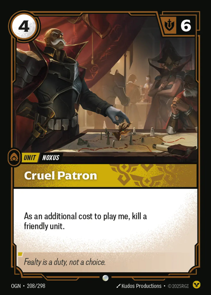 Cruel Patron [Origins]