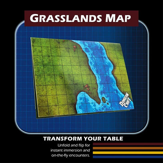 Dungeon Craft Battle Maps: Grasslands Pack