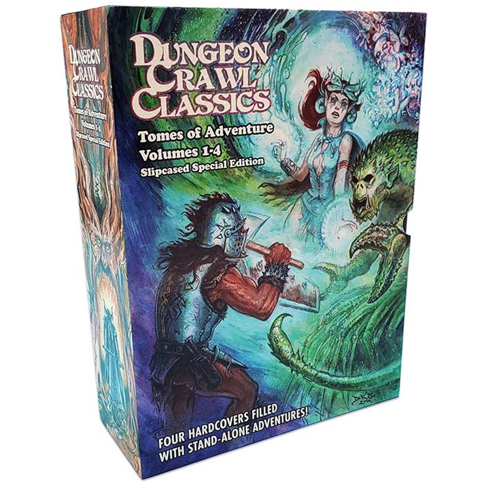 Dungeon Crawl Classics: Tomes of Adventure Volumes 1-4 Slipcased Special Edition