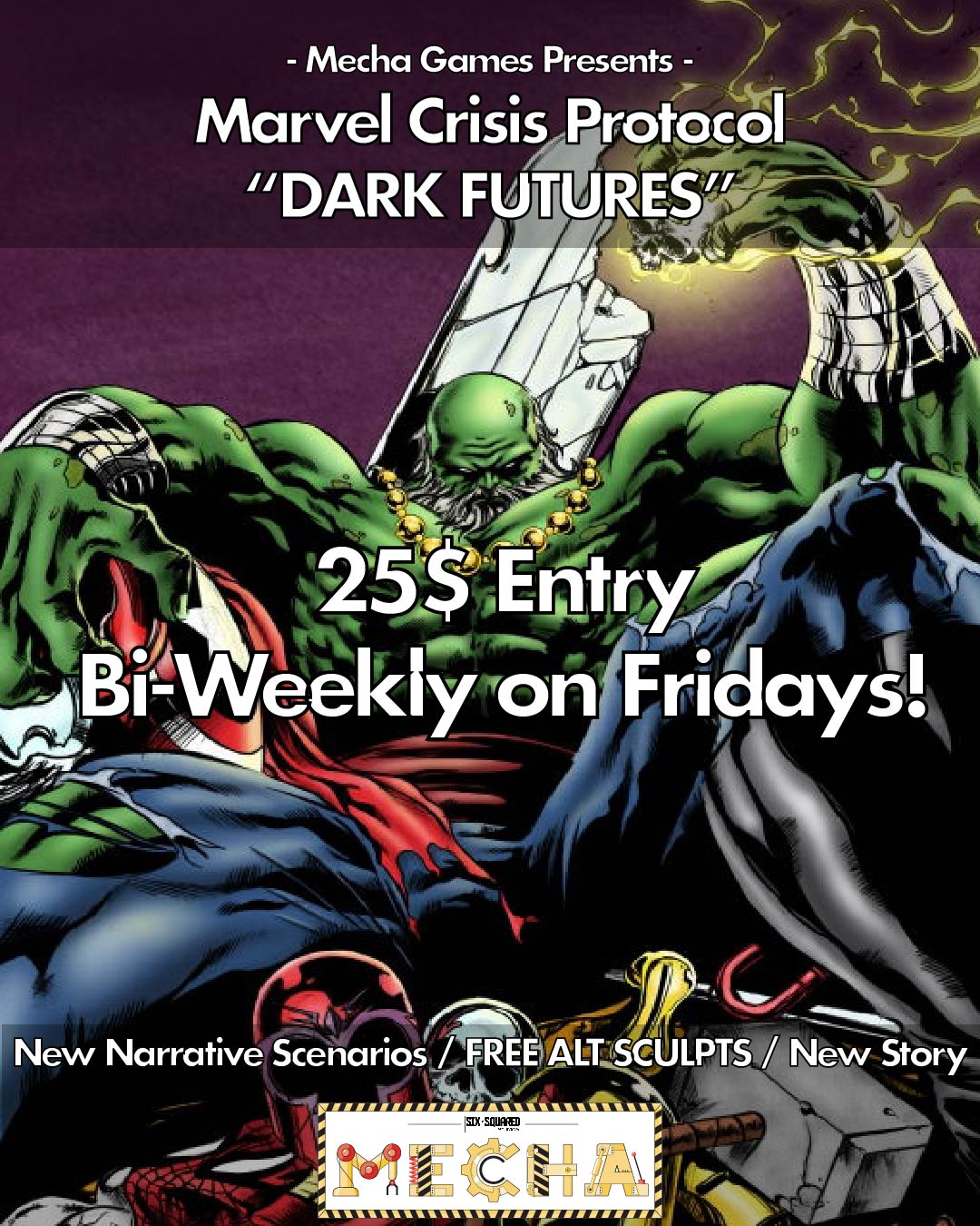 Marvel Crisis Protocol: Dark Future Narrative