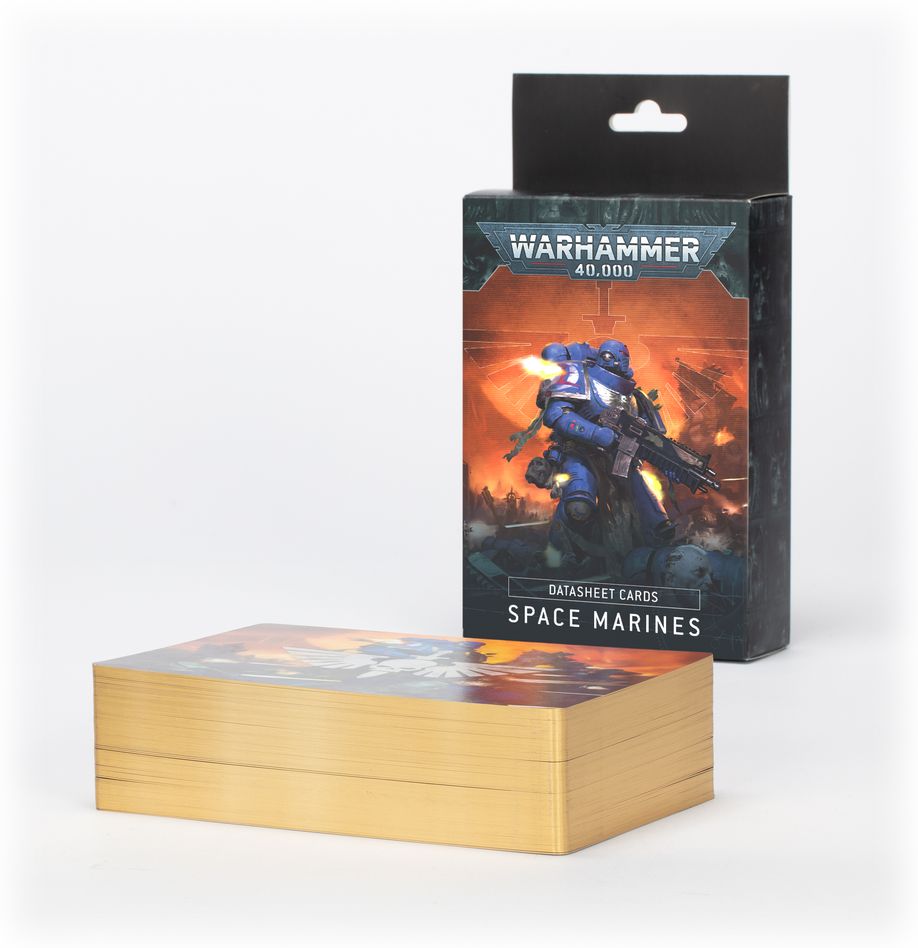 Space Marines: Data Sheet Cards