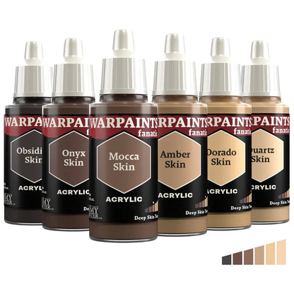 The Army Painter Fanatic Paints: Deep Skin Tones