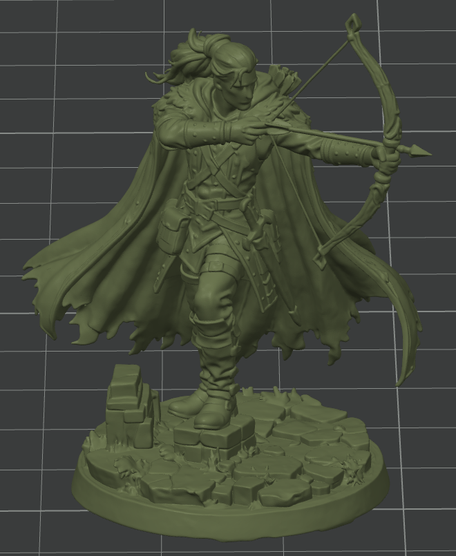 Dhampir Ranger, Male