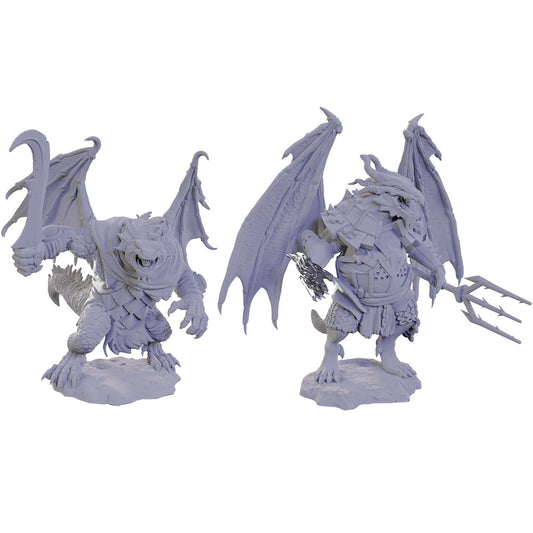 Nolzur's Marvelous Minatures: Draconian Foot Soldier & Mage