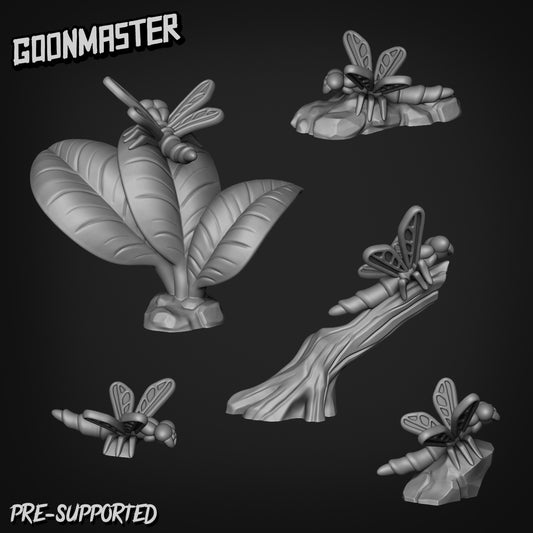Basing Bits - Dragonflies
