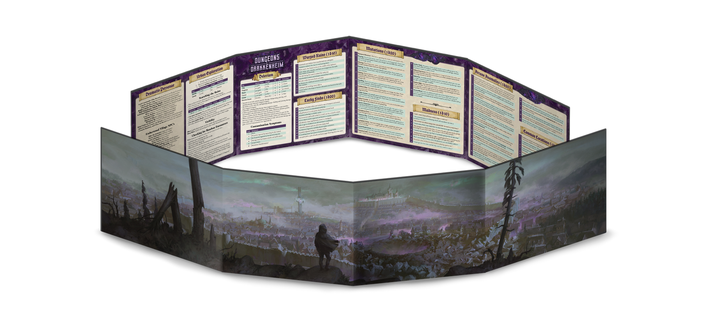 Dungeons of Drakkenheim: GM Screen
