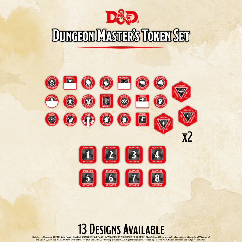 D&D Dungeon Master's Token Set