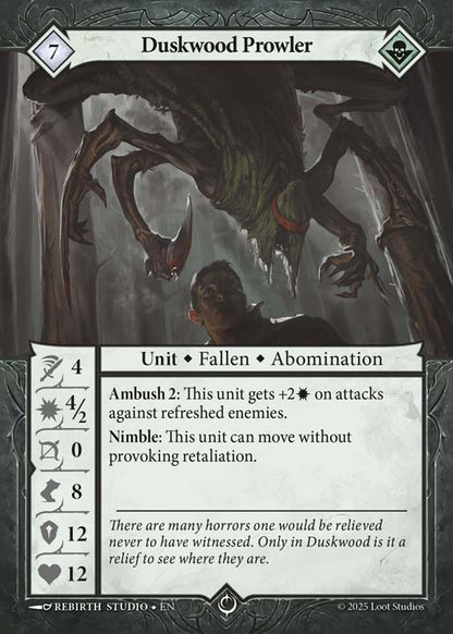 Malediction: Duskwood Prowler