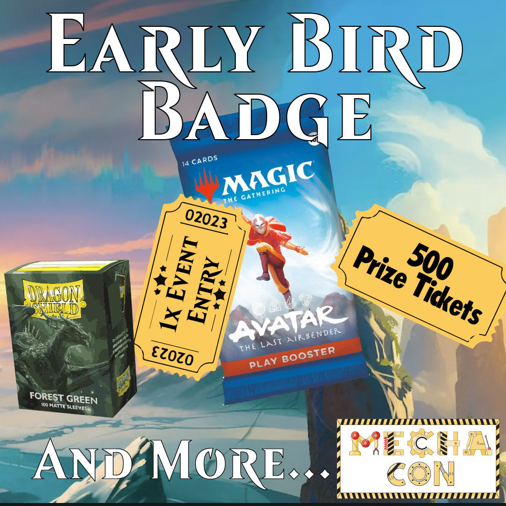 Mecha Con: Early Bird Badge (November 22nd)