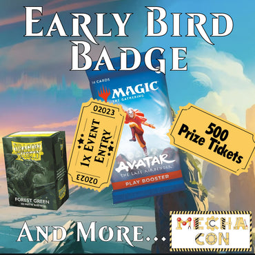Mecha Con: Early Bird Badge (November 22nd)