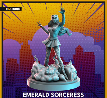 C27 Miniatures - Emerald Sorceress